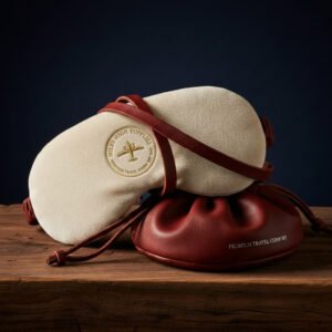 Silk Eye Mask + Travel Pouch by Miles High Supplies
